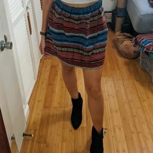 New Woven Colorful Statement Mini